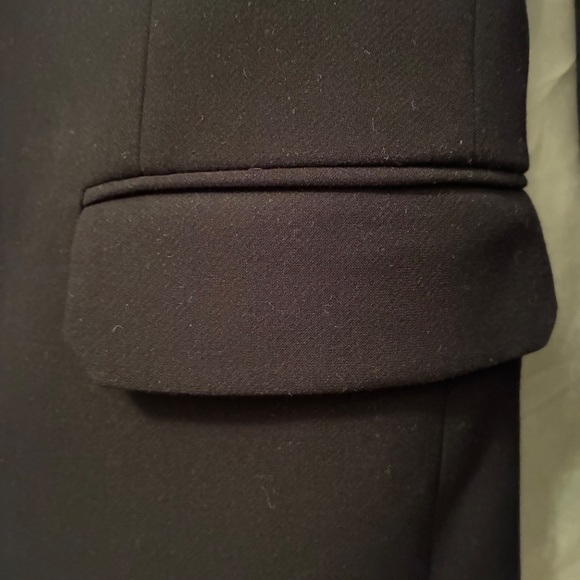NWOT Helmut Lang Classic Black Blazer Jacket Size 0 Never Worn Button Replaced - Picture 6 of 16